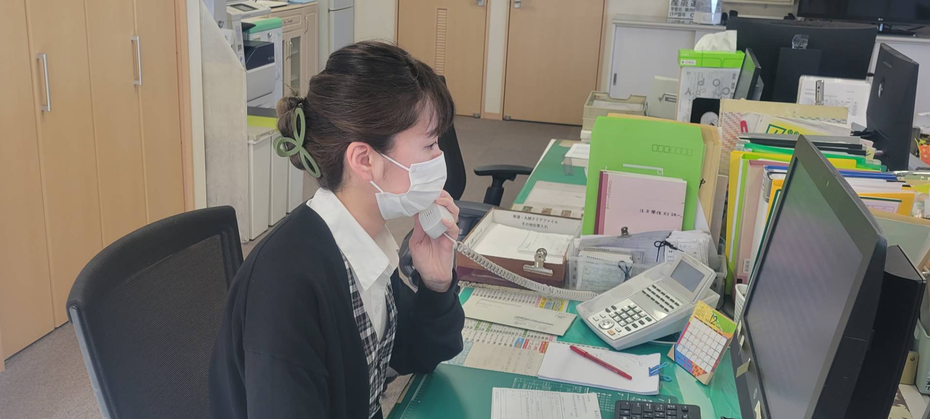 顧客対応 運送業 1日の流れ